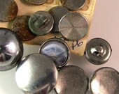 Vintage Metal Shank Buttons