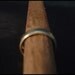 RESERVED for David Vintage 1968 Mens' 14 karat White Gold Wedding Band size 11
