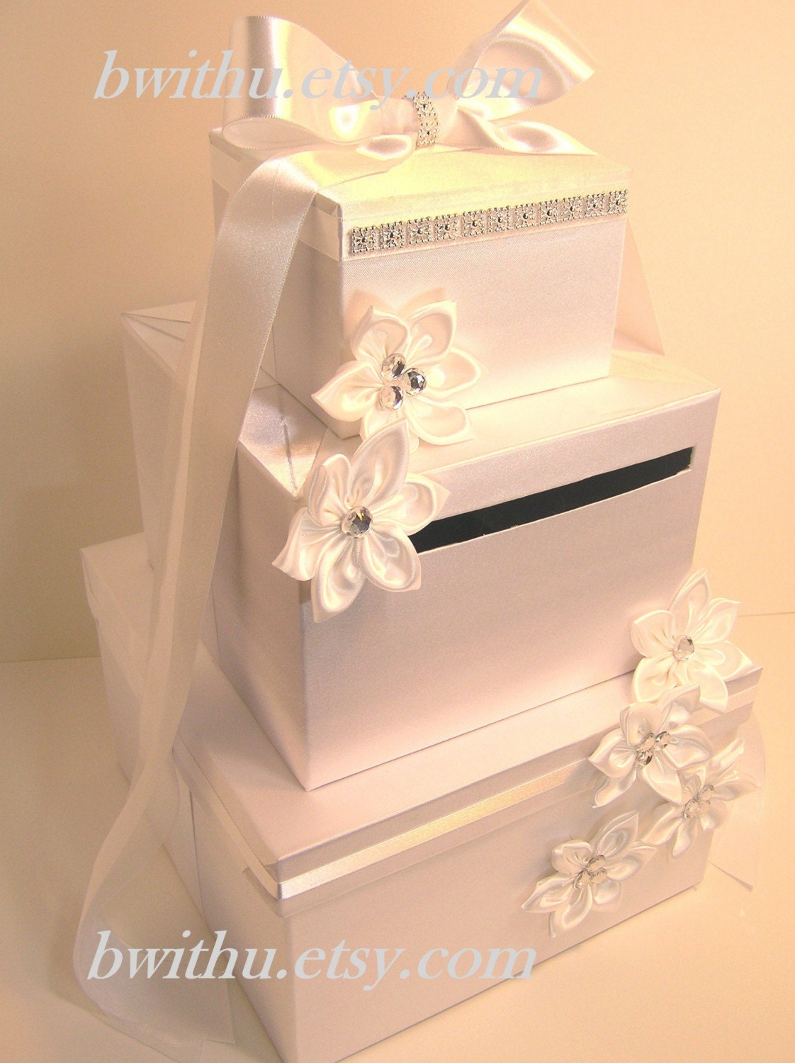 Wedding  Card Box Gift Card Box  Money Box Holder-Customize your color