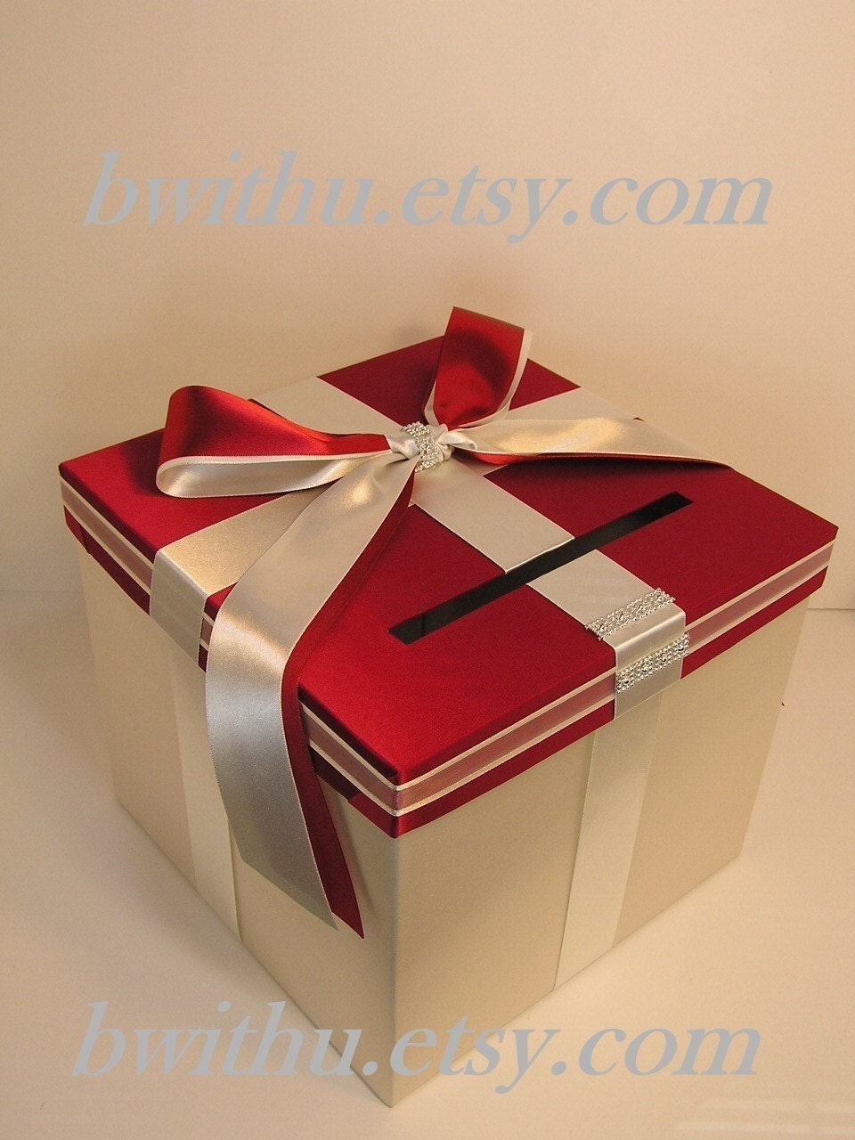 Wedding  Card Box Gift Card Box  Money Box Holder-Customize your color