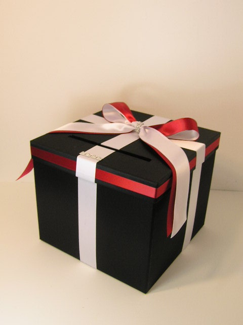 Wedding Card Box Gift Card Box Money Box Holder--Customize your color
