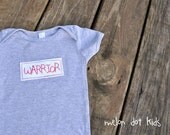 handstitched patch onesie... appliqued patch shirt