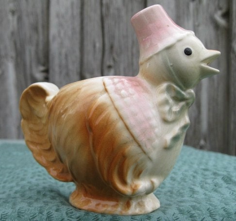 Antique Creamer ... Hey Chicky