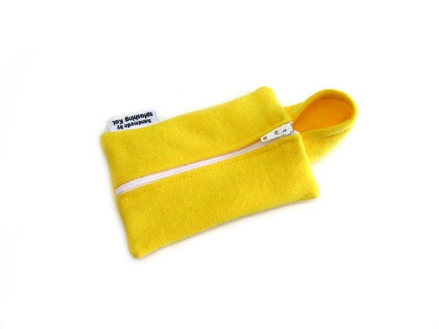 iPhone 4 Case / iPod Case / iPhone 4 Fabric Case / iPhone Hoodie Case (Yellow - White)