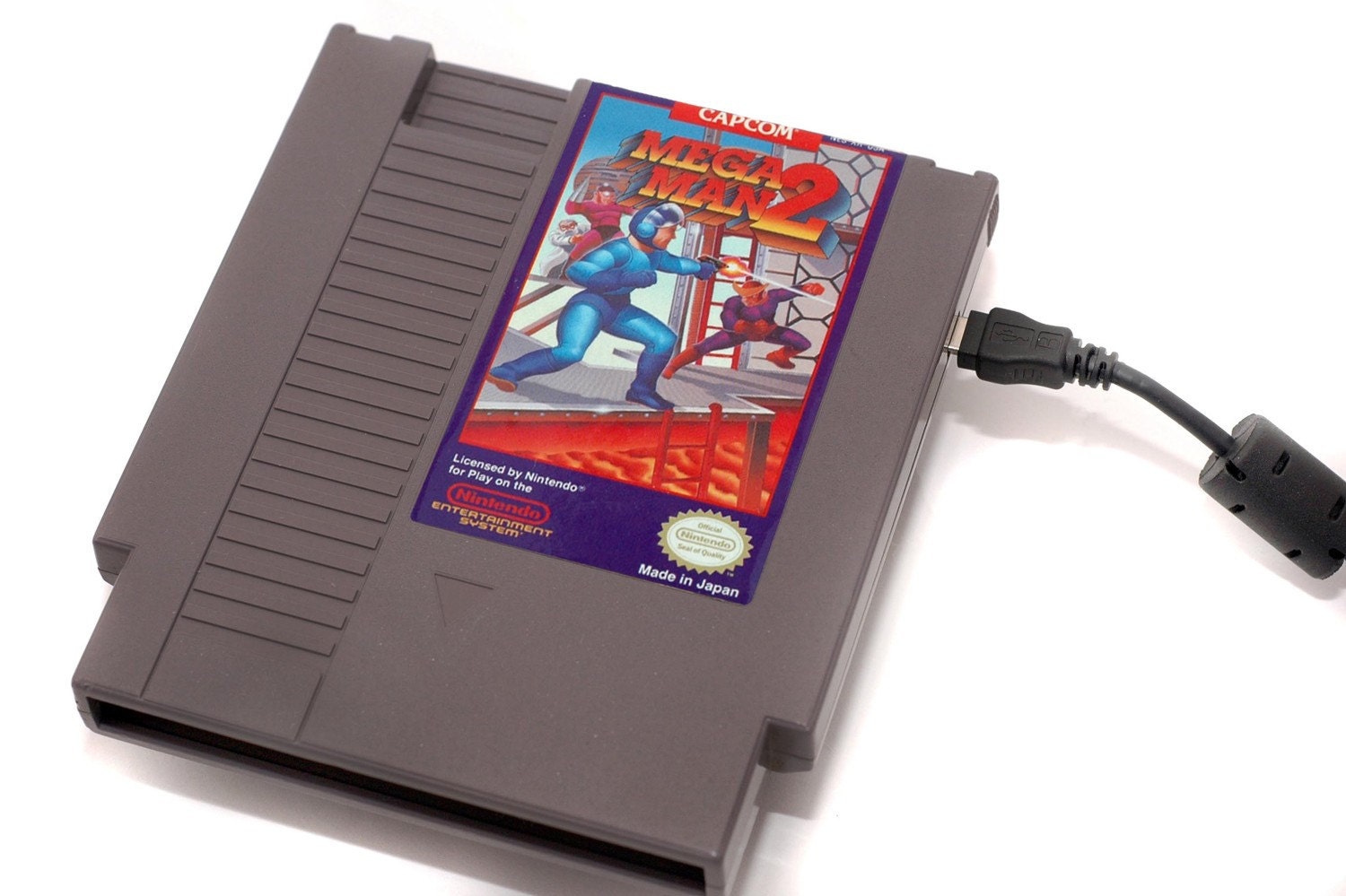 DISCOUNTED - 500gb USB3 NES External Hard Drive - Mega Man 2