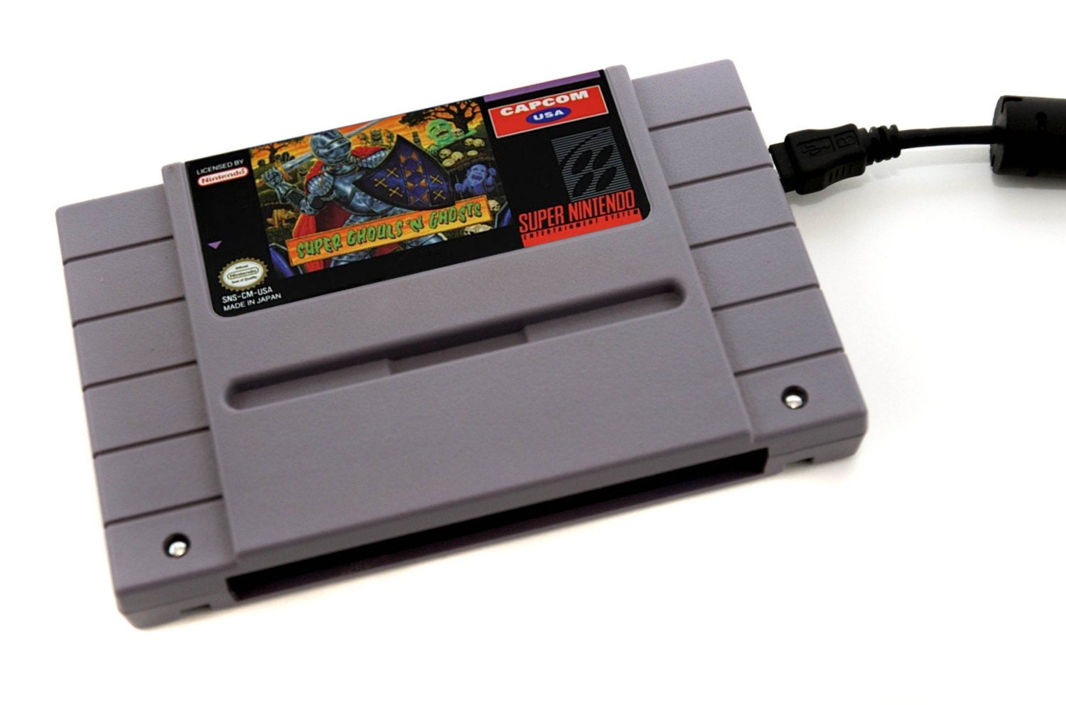 Super NES Hard Drive - Super Ghouls and Ghosts - 500 GB