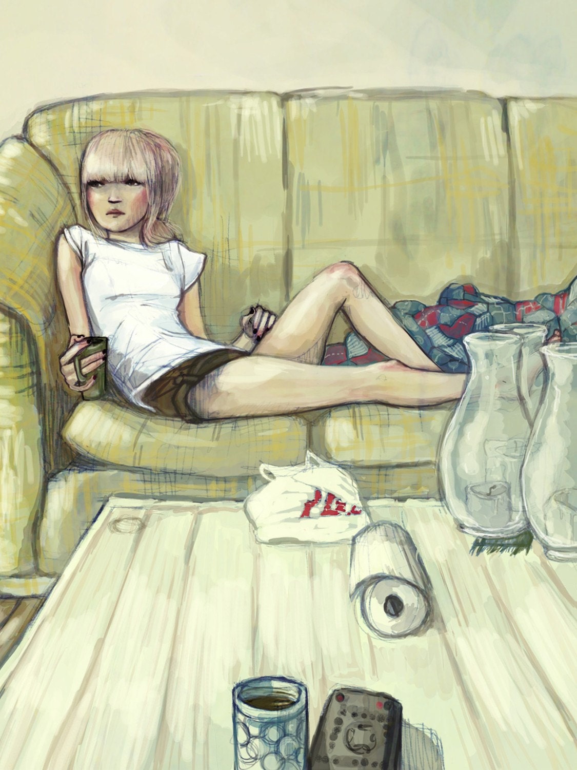 Avy on the Sofa