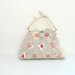 A Walk in the Woods Bag - Window Quilting and Orinuno with Vintage Linen and Driftwood