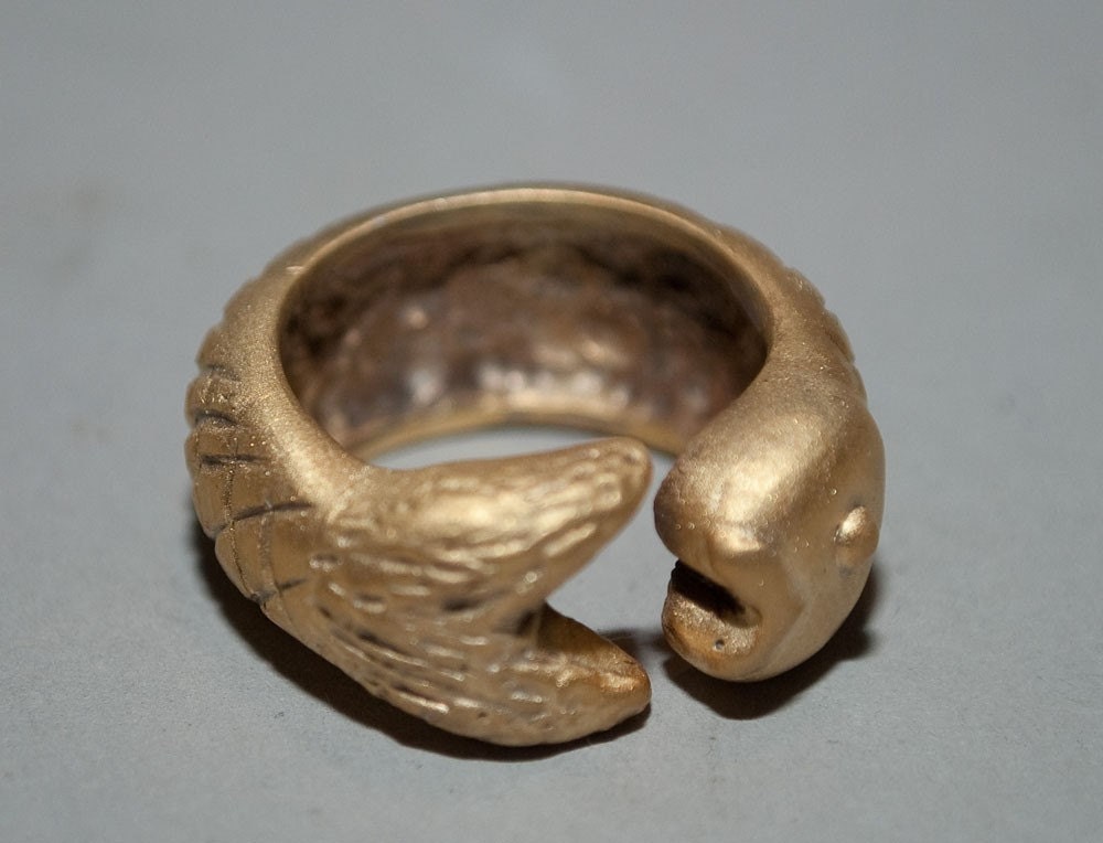 Gold Fish Ring