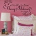Wall Decal Vinyl Quote A Girl Should Be Two Things Classy and Fabulous  COCO CHANEL Large