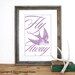 Fly Away Screenprint 12 x 19 in Pick your color
