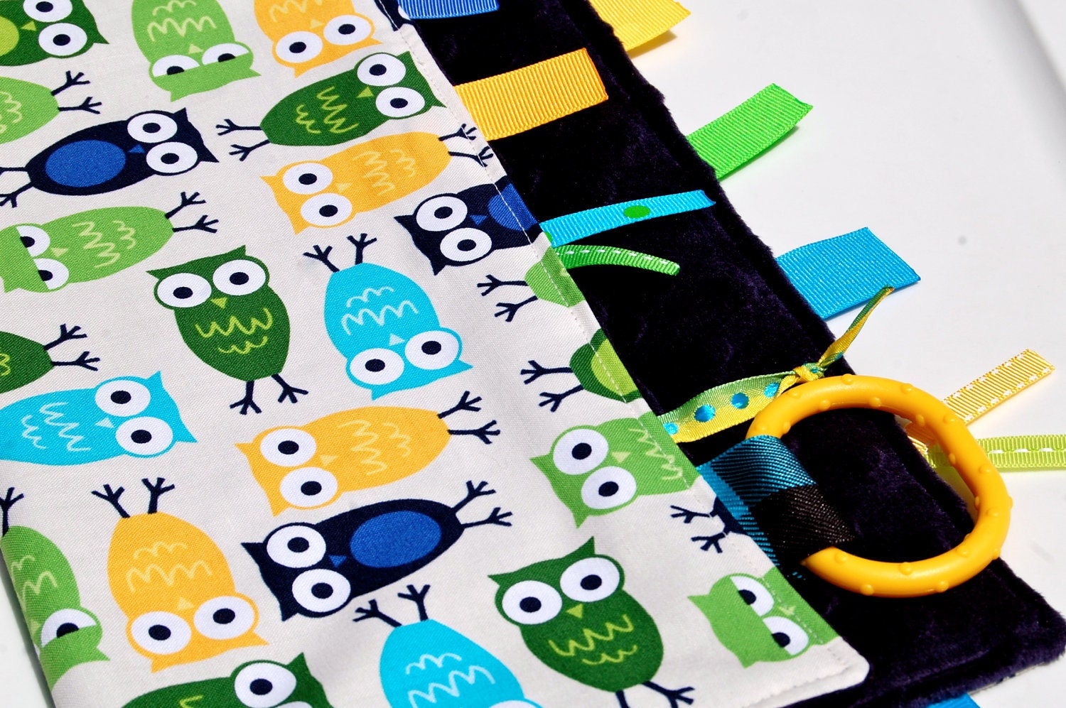 Soothie Pacifier Clip- Owl Zoologie- Gumdrop Nuk Mam Avent