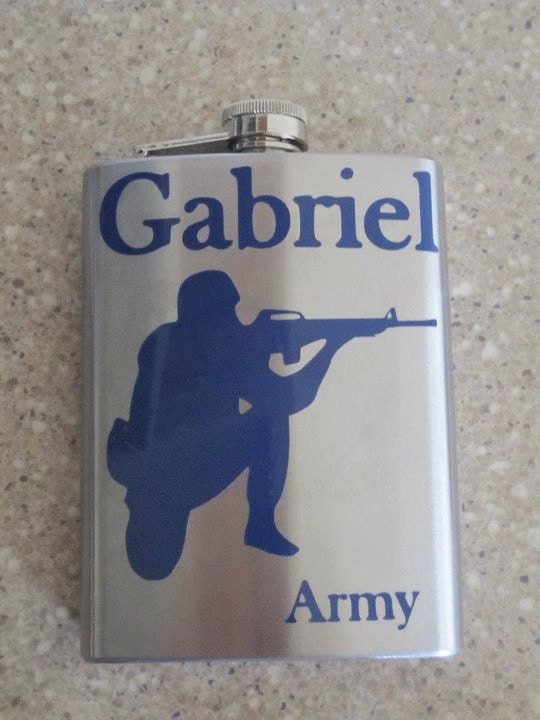 Flasks-Army, Navy, Marines and Air Force