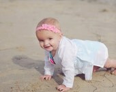 Baby Headband, Pink Flower Headband, Infant Headband, Toddler Headband, Girl Headband, ALL SIZES Available...Pink Bubblegum Triple