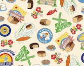 Tossed Bread from Floursack by Windham Fabrics- Fat Quarter