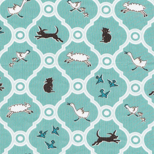 Menagerie from Maman  - Cloud9 Organic fabrics  - SPECIAL PRICE on Half Yard cuts