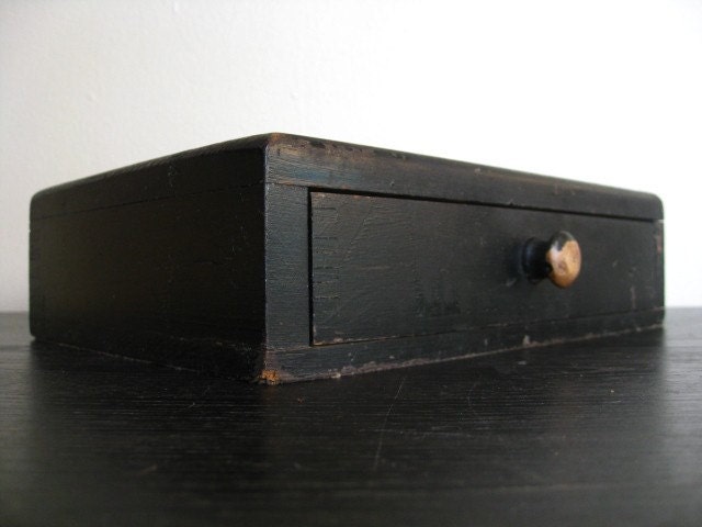 Black Wood Box