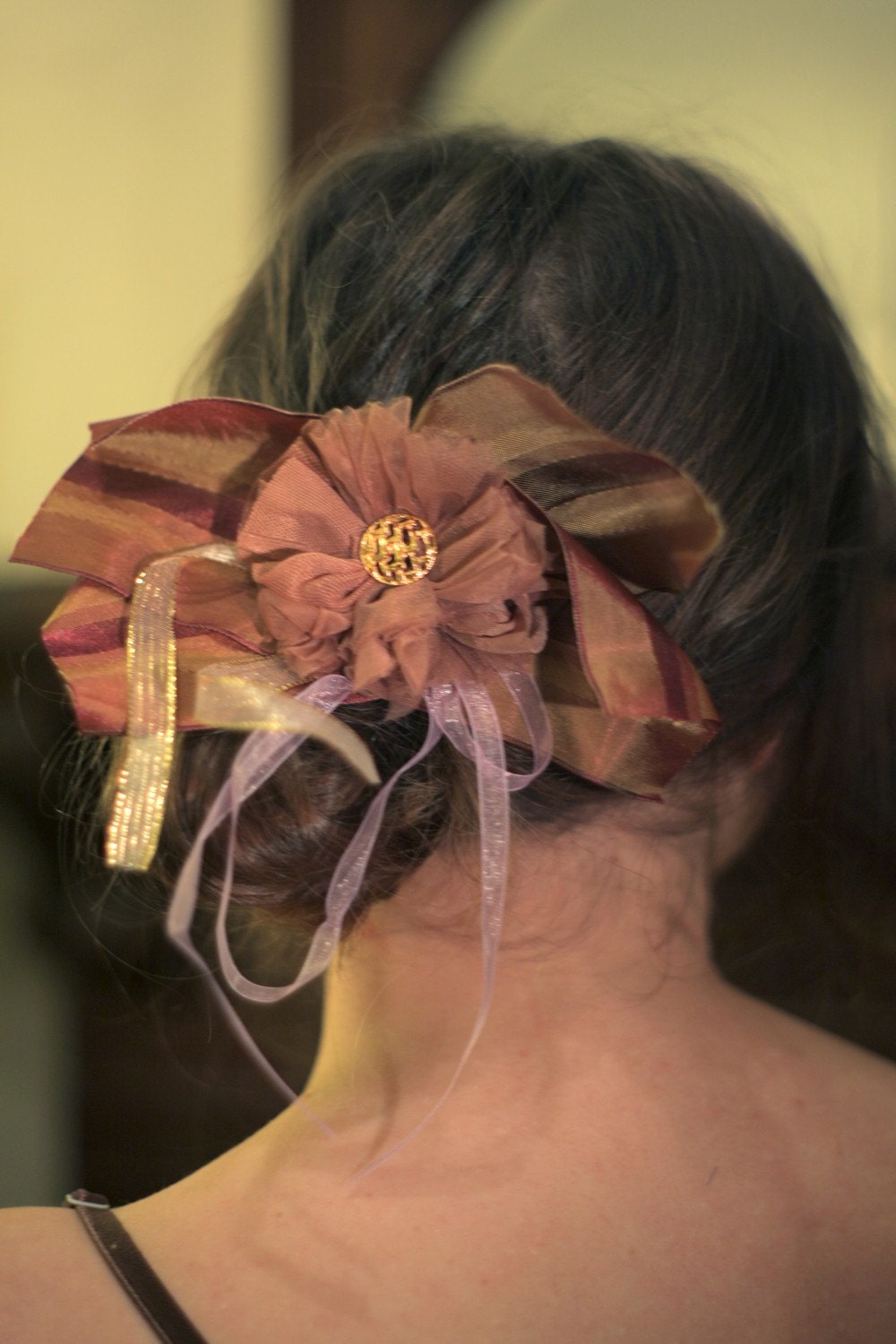 10 DOLLARS OFF Decadent Bow Fascinator