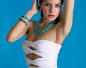 Twist Front One Piece Swimsuit