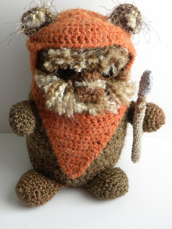 CROCHET PATTERN - Ewok Inspired Cuddle Buddy