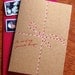 Favorite things, Letterpress Valentine card.