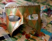 Handmade Leather Masquerade Mask