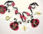 Ladybug baby shower decorations red and black it's a girl banner by ParkersPrints on Etsy Il_170x135