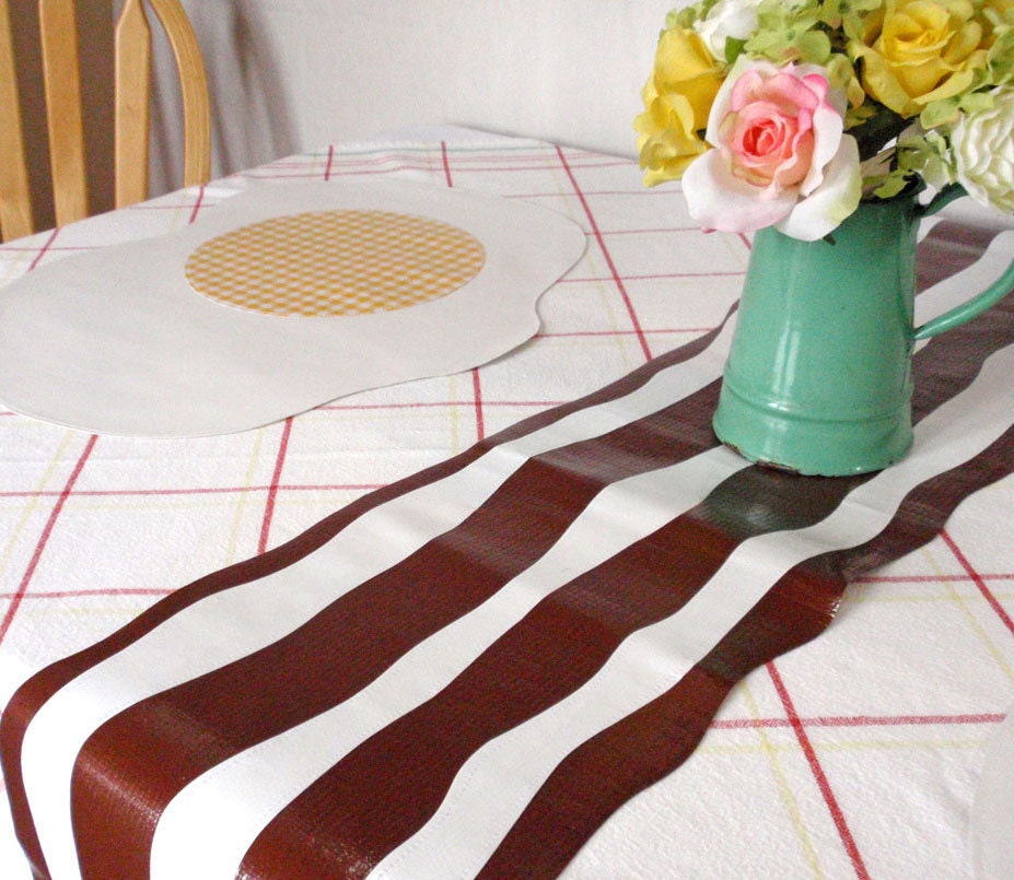 Bacon Table Runner