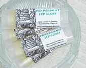 Peppermint Lip Balm- lip gloss-Moisturizing-Oval tube