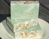 Tea Tree  Lime Calendula Soap /  Essential Oil Soap / Cold Process Soap
