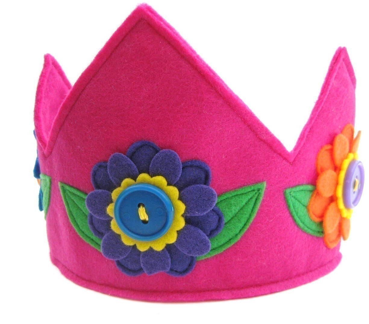 La La Lovely Garden Crown (Magenta)