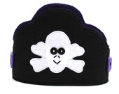 Yo Ho Ho Pirate Crown in Purple