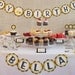Bee Birthday Party Decorations - I am 1 MINI BANNER - Yellow and Black Happy Birthday Party Sign