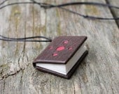 The Monk  - miniature book necklace