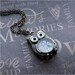 Steampunk Owl Necklace - Enchanted Steampunk Owl Bot - Jewelry by TheEnchantedLocket - STEAMPUNK Teacher Best Friend Birthday Present
