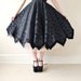 RESERVED - vintage 1950s party dress / 50s dress / black and pink / prom party dress / tulle & taffeta dress / full skirt dress