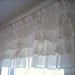White Ruffled Valance