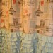 Paris A Londres Ruffled Bottom Shower Curtain