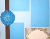 MOM scrapbook layout