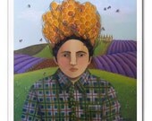 The Beekeeper print