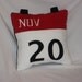 Calendar Icon Pillow
