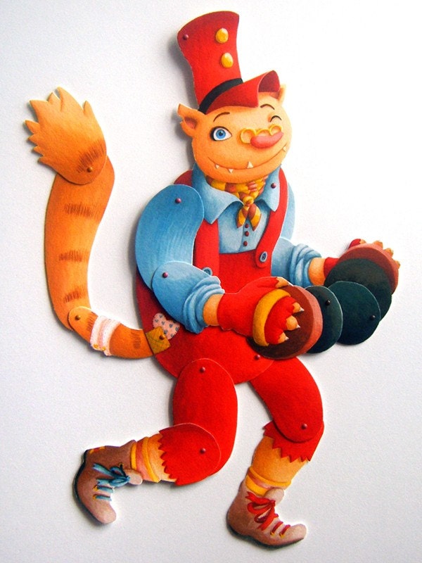 Sir Thomas Spout Paper Doll