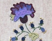 Jacobean Flower Applique, Embroidery / PDF Pattern / Jac 016