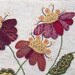 Jacobean Flower Applique, Embroidery / PDF Pattern / Jac 013