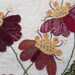 Jacobean Flower Applique, Embroidery / PDF Pattern / Jac 013