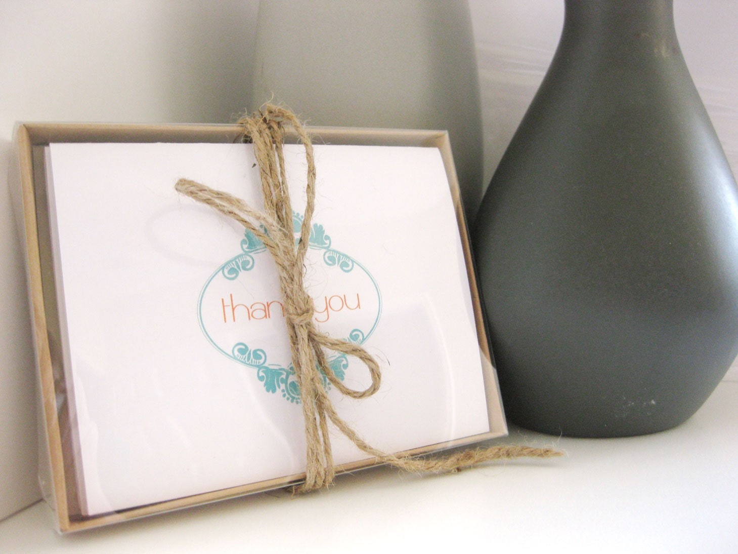 Modern Royal Thank You Card Gift Set
