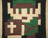 Lil Geek LINK Zelda Crib Quilt