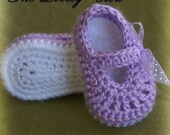 Maryjanes Crochet Pattern Maryjanes for BABY RIBBON MARYJANES digital