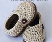 Booties Crochet Pattern for LITTLE MISTER LOAFERS digital