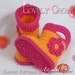 Booties Crochet Pattern Baby Booties  for Baby Goshalosh Boots -  4 sizes - Newborn to 12 months.